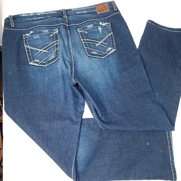 BKE Women's 38 x 33.5 Drew Bootcut Stretch Cotton Blend Style# BK14139L Jeans - Picture 10 of 14
